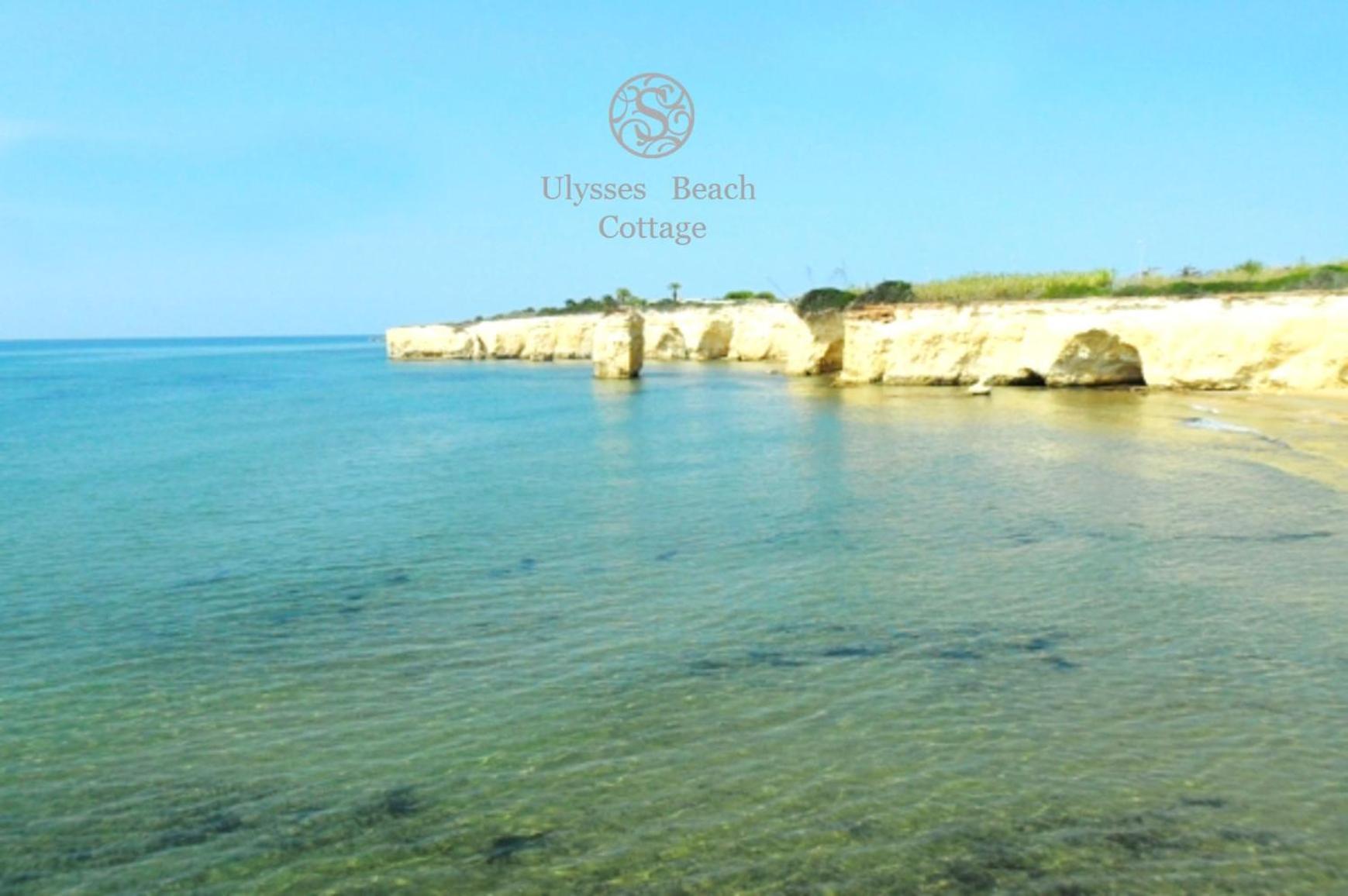 Apartamento CASA SULLA SPIAGGIA con ACCESSO E SPIAGGIA PRIVATA Santa Maria Del Focallo Exterior foto